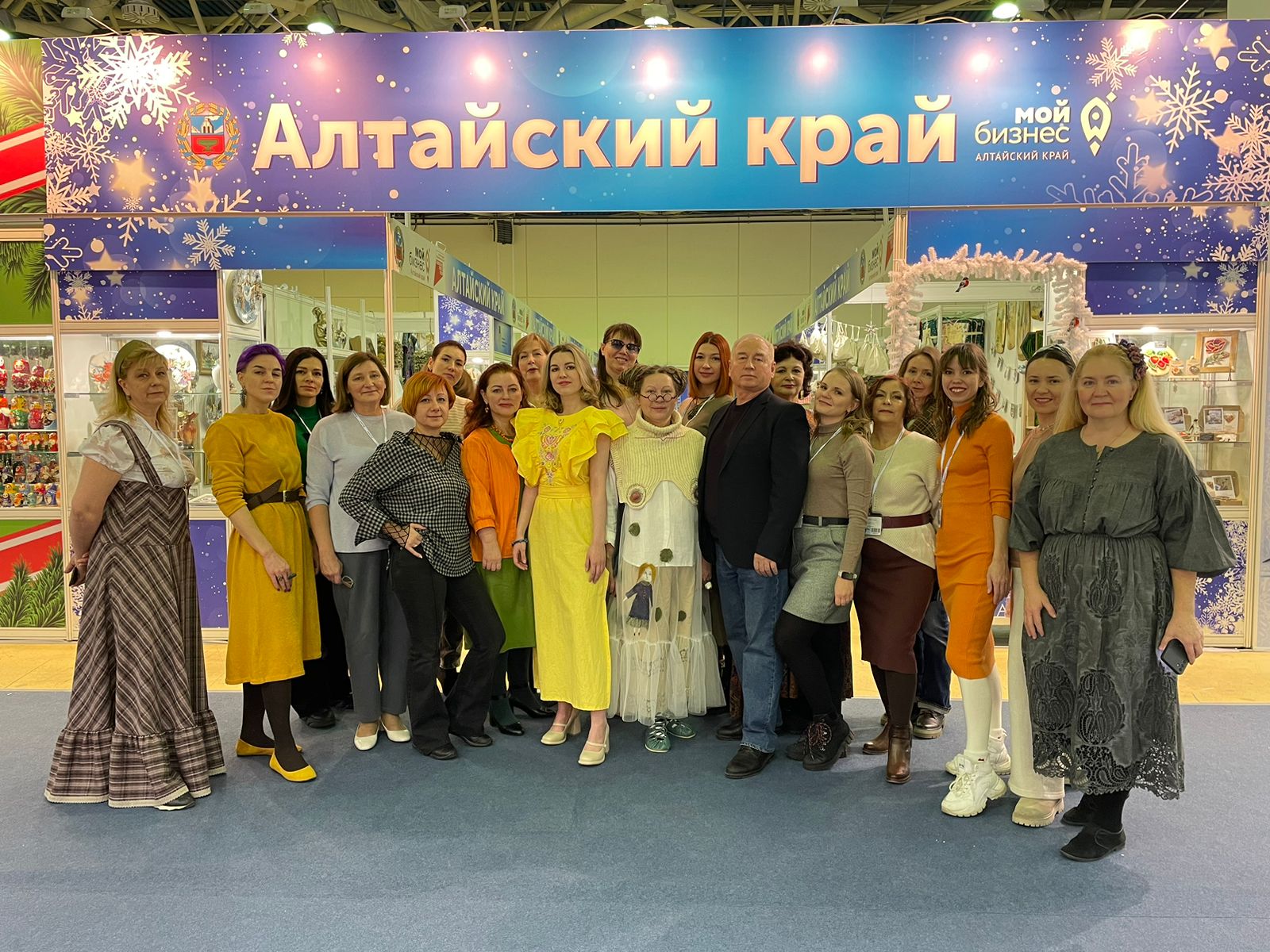 Алтайские ремесленники, участвующие в выставке-ярмарке «Ладья. Зимняя сказка 2023», получили предложения о сотрудничестве.