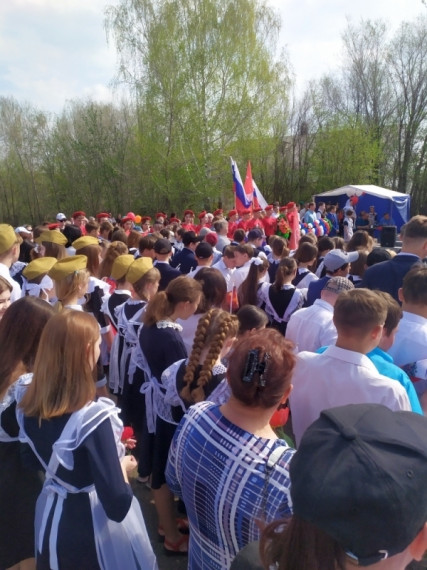 Празднование 9 мая в Егорьевском районе.